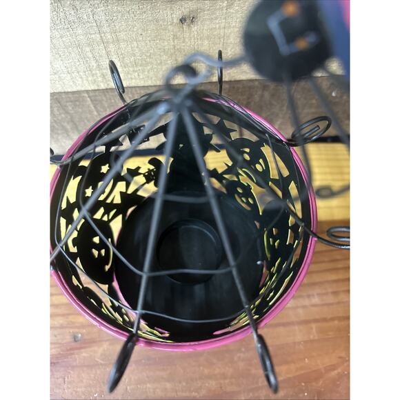 Bookins By Elaine Thompson Halloween Candle Lantern In Box - Picture 6 of 8